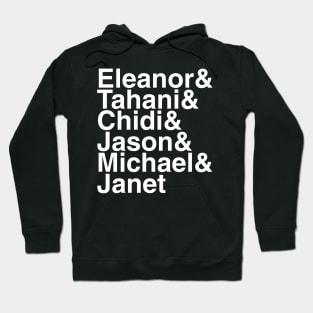 The Good Place Helvetica List Hoodie